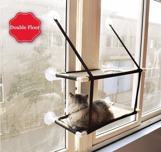 Cat Window Bed <br/> Double Floor - The Cat Paradise