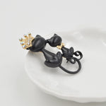 Cat Brooch <br> Royal Family Black Cat