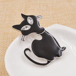 Cat Brooch <br> Witch's Black Cat