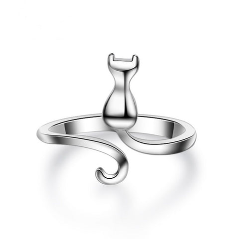 Cat Ring - Back cat - The Cat Paradise