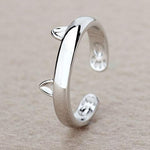 Cat Ring -  Cat Ear Ring Design Cute Fashion Jewelry Cat Ring - The Cat Paradise