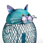 Cat Piggy Bank <br> Blue cat - The Cat Paradise