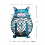 Cat Piggy Bank <br> Blue cat - The Cat Paradise