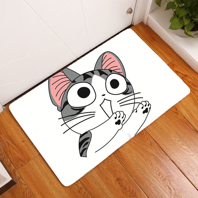 Cat Mat <br> Scared cat - The Cat Paradise