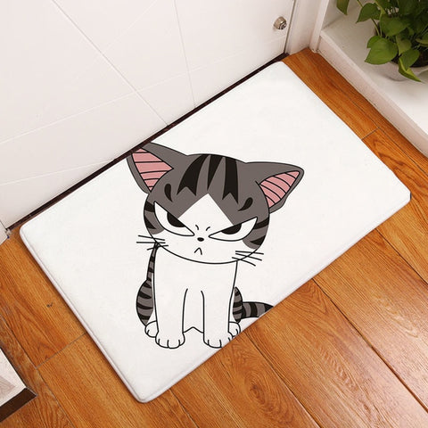 Cat Mat <br> Angry cat - The Cat Paradise