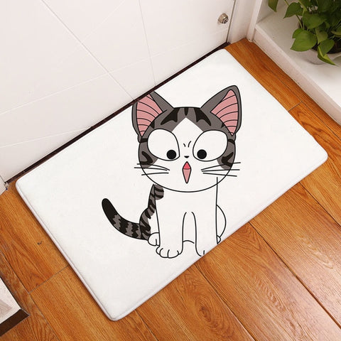 Cat Mat <br> Surprised Cat - The Cat Paradise