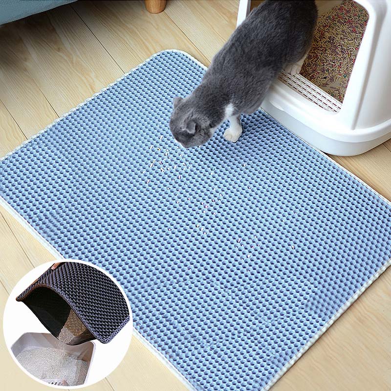 Cat Litter Mat <br/> Blue - The Cat Paradise