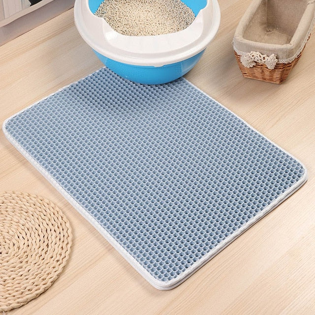 Cat Litter Mat <br/> Blue - The Cat Paradise