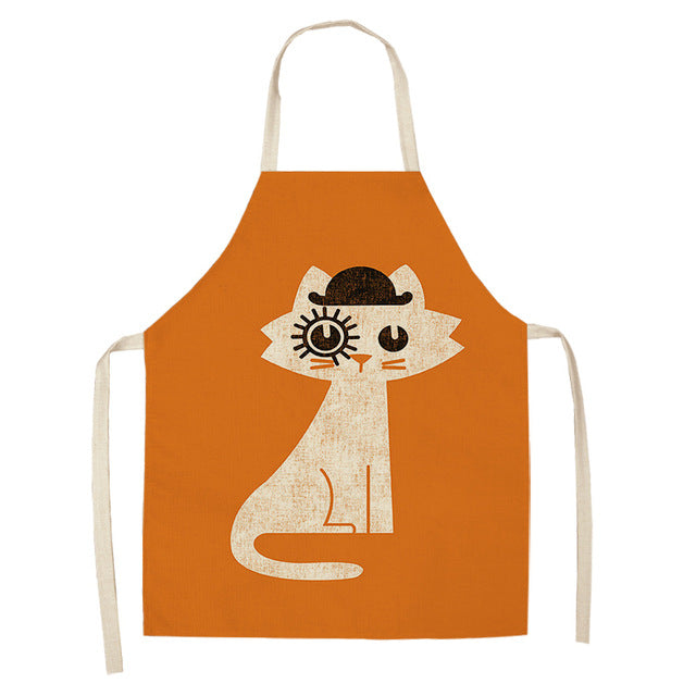 Cat Apron <br> English Cat - The Cat Paradise