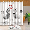 Love Cats Shower Curtain