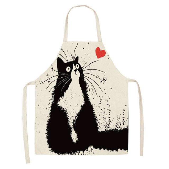 Cat Apron <br> Cats in love - The Cat Paradise