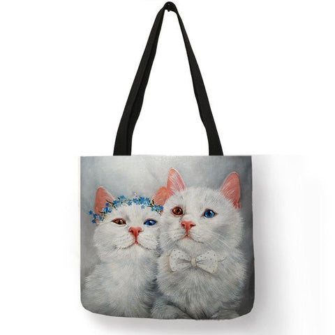 Cat Tote Bag <br> 2 Cats - The Cat Paradise