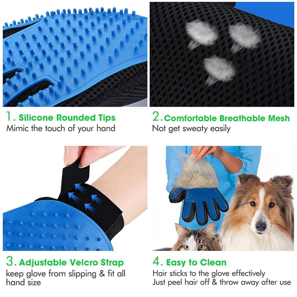 Cat Hair Remover <br> Glove - The Cat Paradise